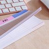 Keyboard Weekly Planner Pad | Colorful Grid
