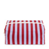 Traveller Bag - Stripe Chili Pepper