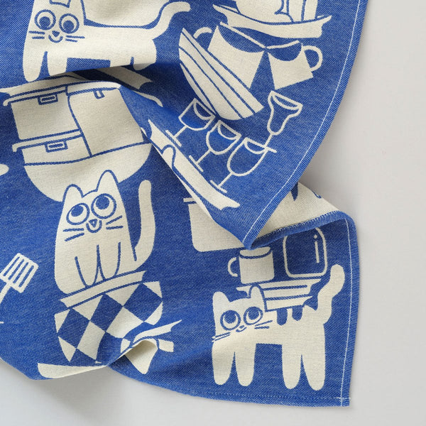 Tea Towel - Kitchen Cats