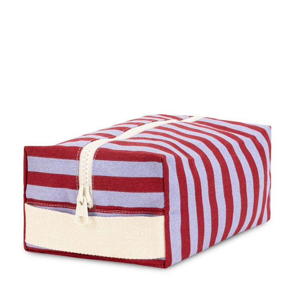 Traveller Bag - Stripe Chili Pepper
