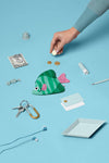 Small Pouch - Green Moonyfish