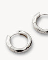 Petite Wavy Hoops