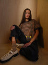 Bauhaus Short Sleeve Sweater Tee - Oxide