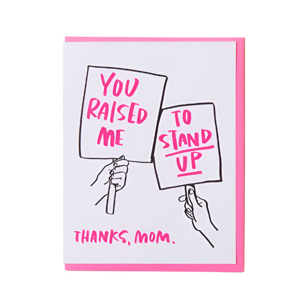 Card - Stand Up