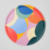 Birch Serving Tray - Round - Abstract