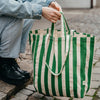 Tote Bag -Original- Striped Green