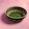 Woven Bowl - Brown/Green