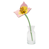 3D Small Everlasting Flower - Blushing Tulip