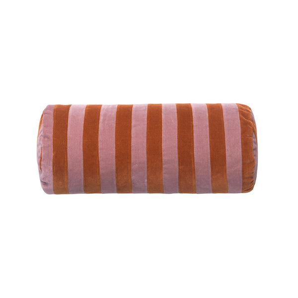 Velvet Bolster - Striped