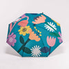 Umbrella - Bloom Blue Flowers