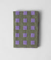 Tea Towel Squares Olive & Lilac