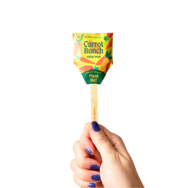 Garden Seed Pop - Carrot Bunch