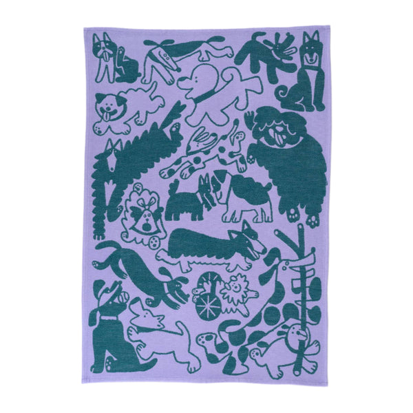 Tea Towel - Dogs Day Out