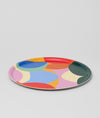 Birch Serving Tray - Round - Abstract