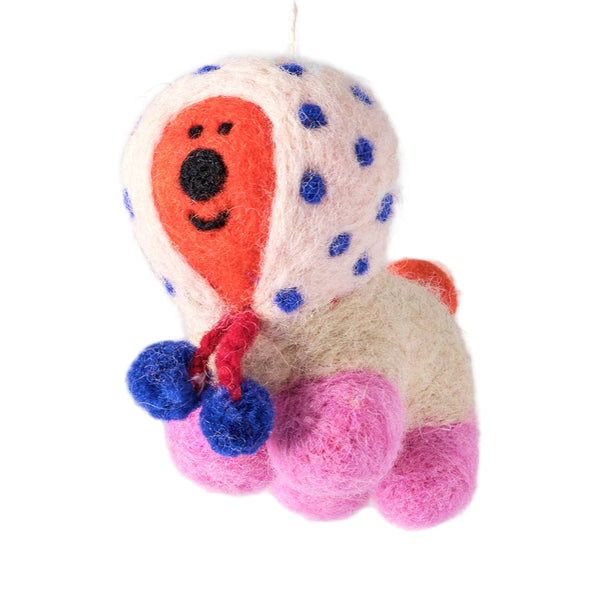 Ornament - Felt Dog