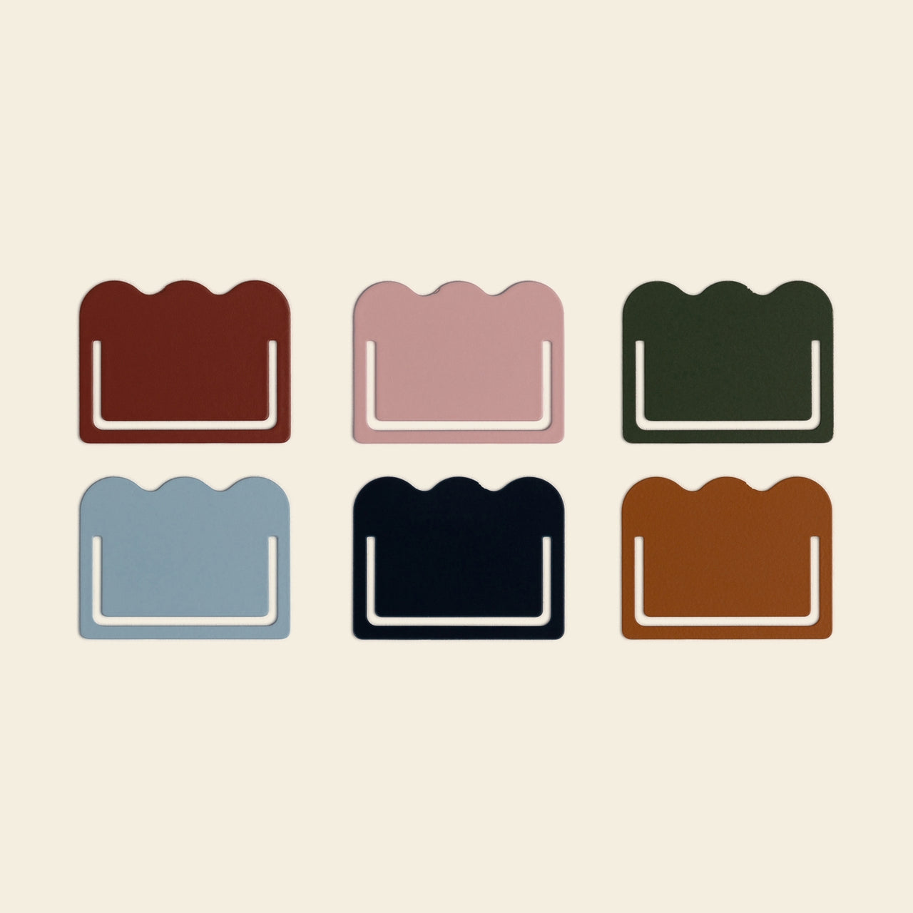 Cloud Multicolor Metal Index Tabs