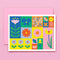Card - Blank Flowerblock