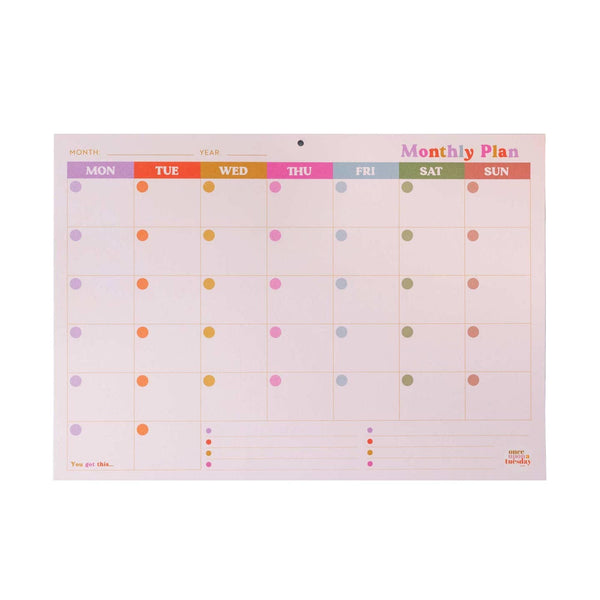 Monthly Planner Pad