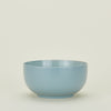 large blue serving bowl