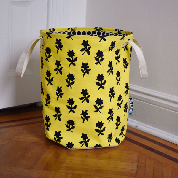 Canvas Laundry Hamper - Marigold