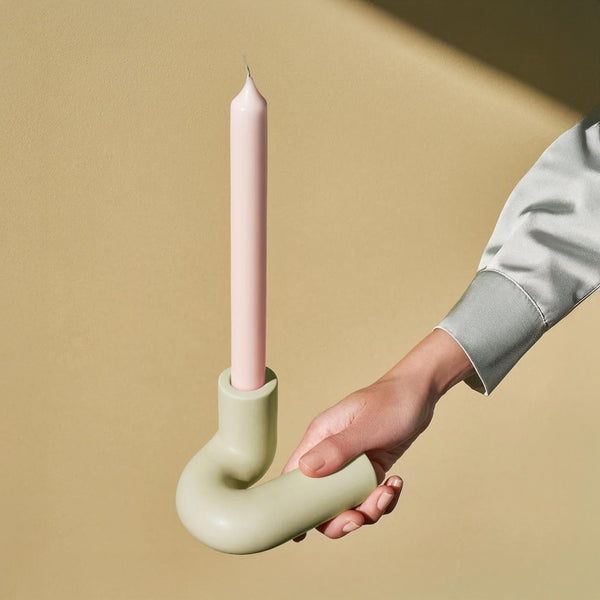 Templo Candleholder - Light Mint