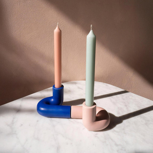 Templo Candleholder - Pink