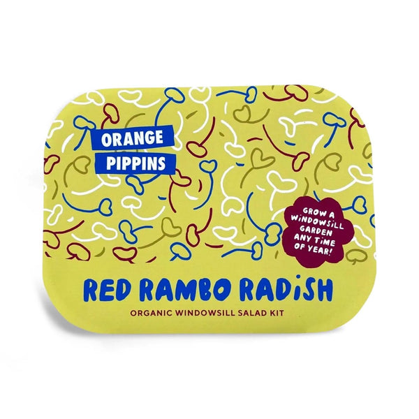 Windowsill Garden - Red Rambo Radish