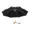 Compact Eco-Friendly Umbrella- Black Grid