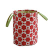Canvas Laundry Hamper - Raspberry