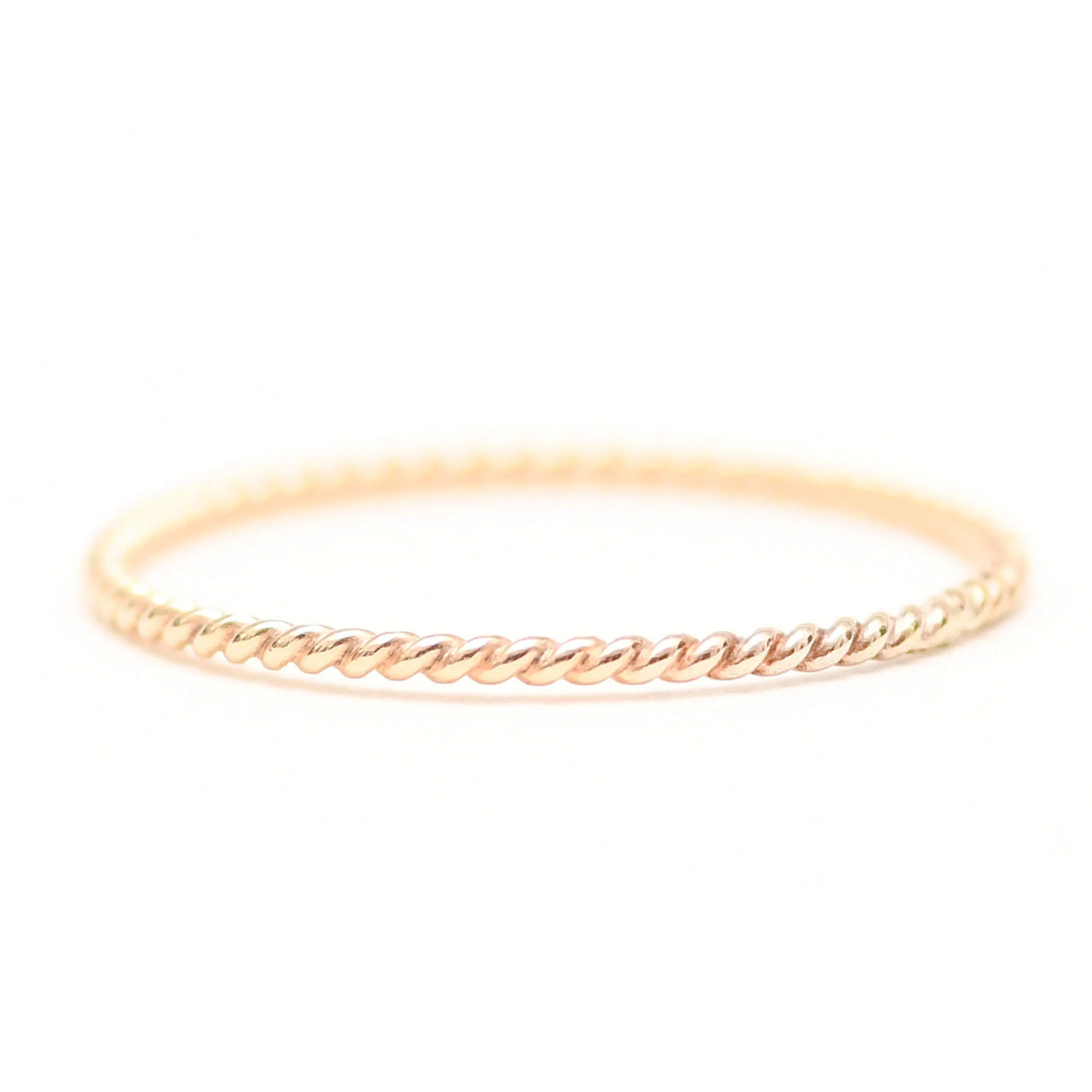 Ultra Skinny Twist Ring