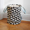 Canvas Laundry Hamper - Scallop