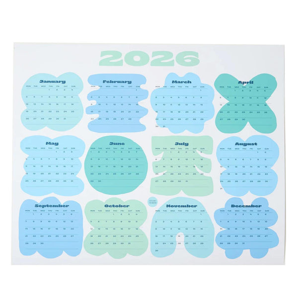 Wall Calendar - Shapes