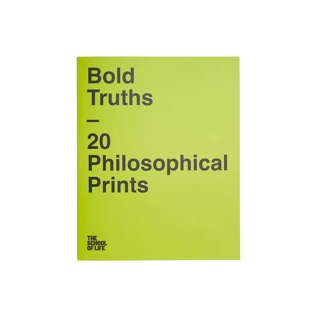 Bold Truths, Philosophical Prints