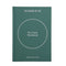 Green book titled 'The Calm Workbook' by The School of Life on a white background