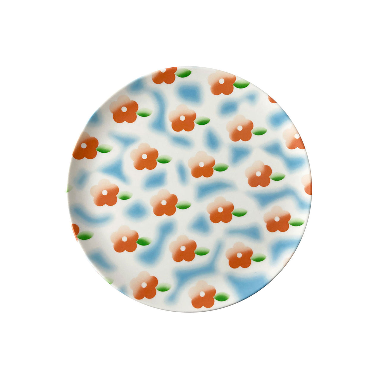 Bamboo Side Plate - Misty Blossom