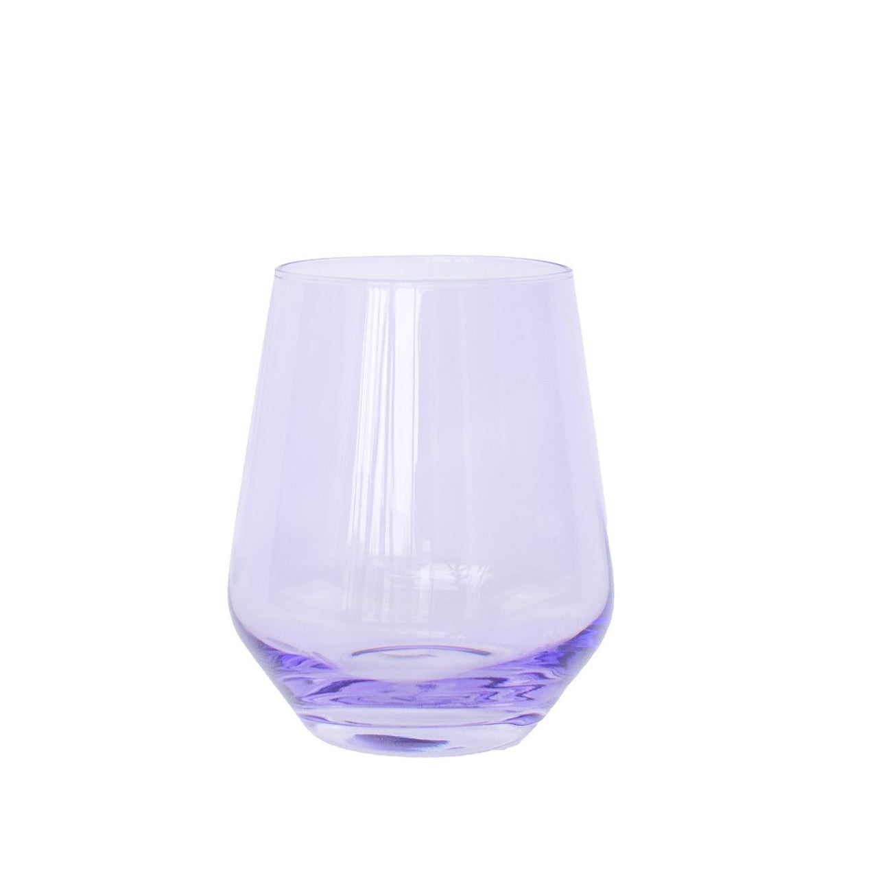 Stemless Glass - Lavender
