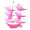 Sailing Ship Kite Hot Pink
