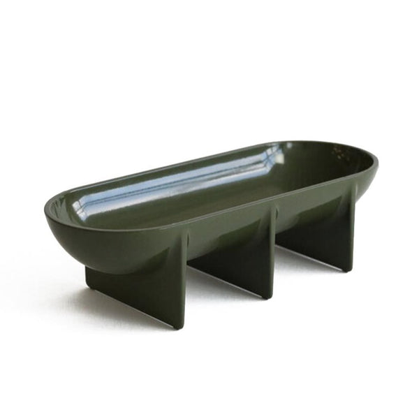 Large Standing Bowl - Moss