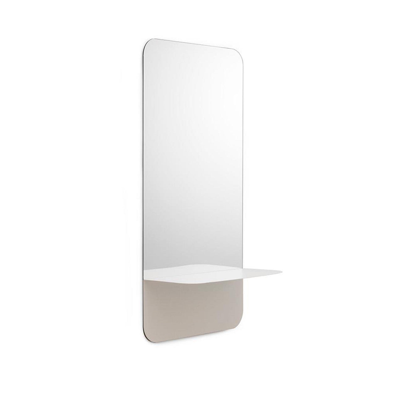 Horizon Mirror Vertical - White