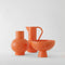 Strøm Vase - Vibrant Orange