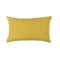 Simple Linen Bolster Pillow Mustard