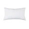 Simple Linen Bolster Pillow White