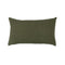 Simple Linen Bolster Pillow Olive