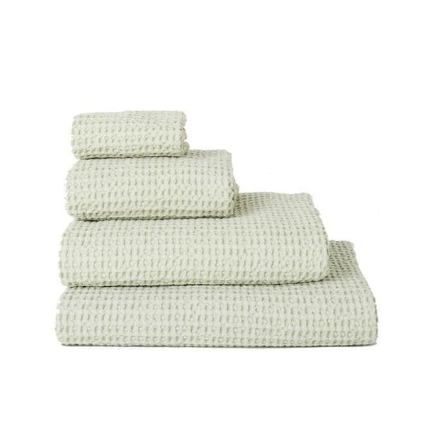 Simple Waffle Towels - Sage