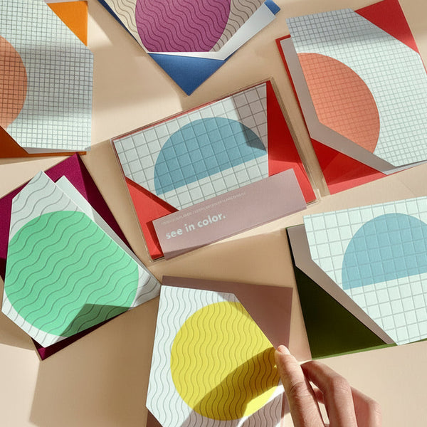 Blank Cards - See in Color