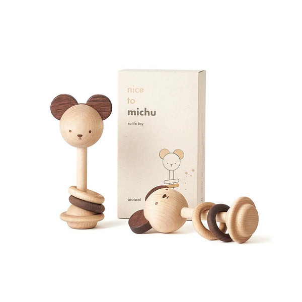 Nice to Michu Baby Rattle