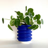 Block Planter - Electric Blue