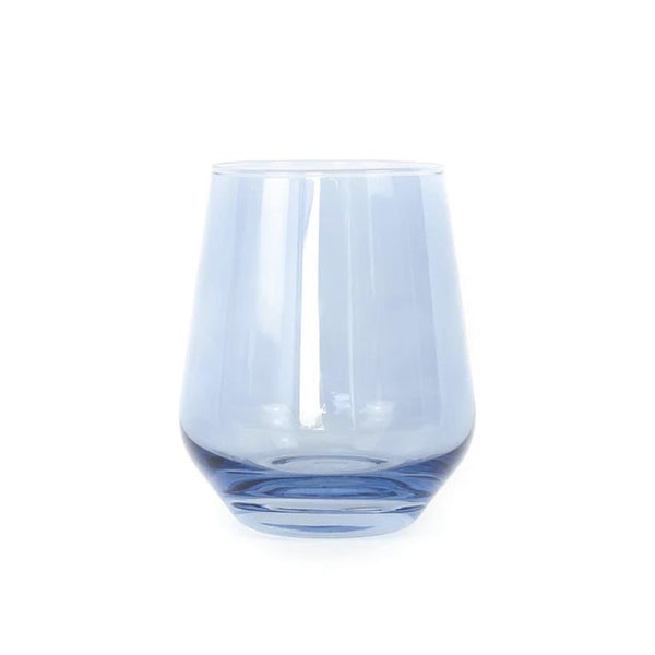 Stemless Glass - Cobalt Blue