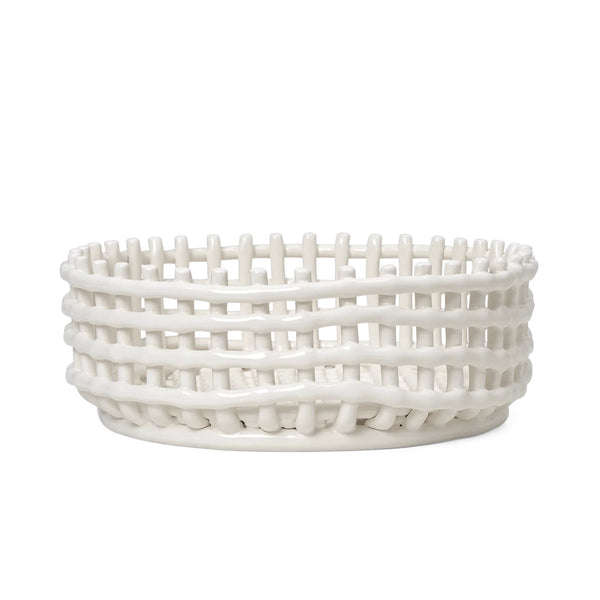 Ceramic Basket - Centerpiece