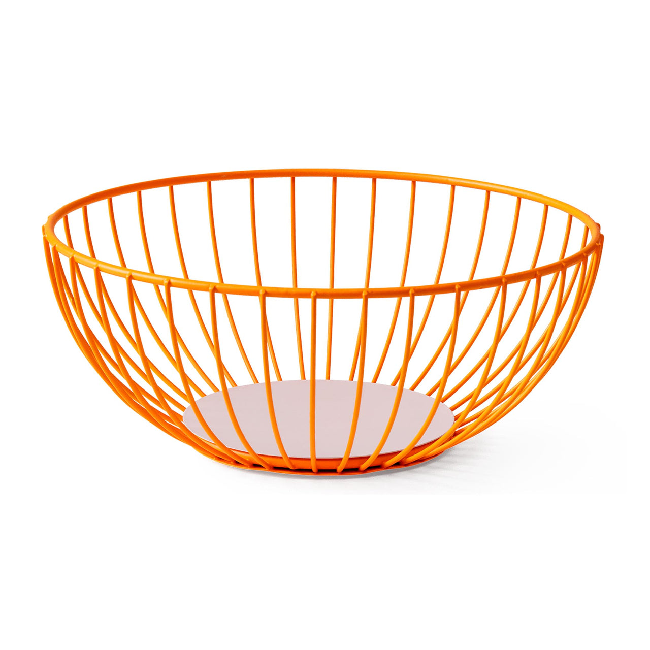 Iris Wire Basket - Large Orange